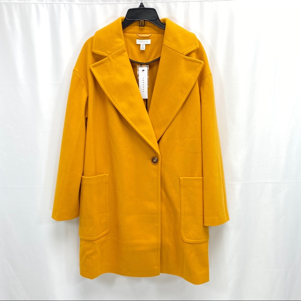 Topshop Peacoat - Picture 1 of 3